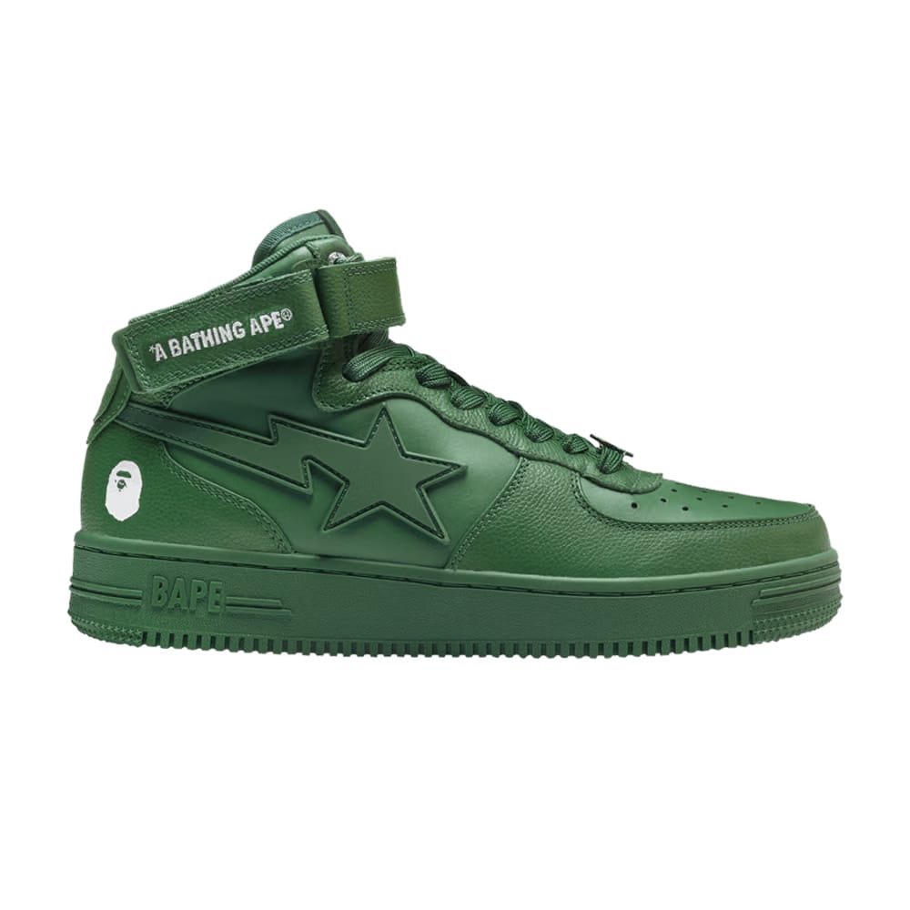 Bapesta Mid Green
