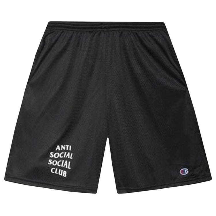Anti Social Social Club Sports Shorts Black