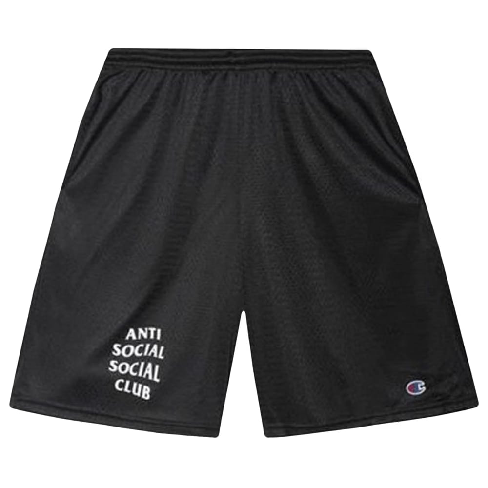 Anti Social Social Club Sports Shorts Black