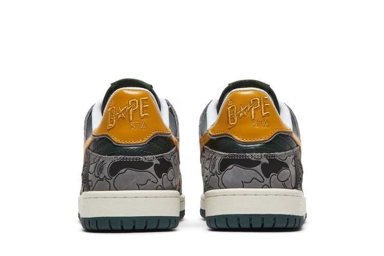 BAPE Sk8 Sta Low Green Camo
