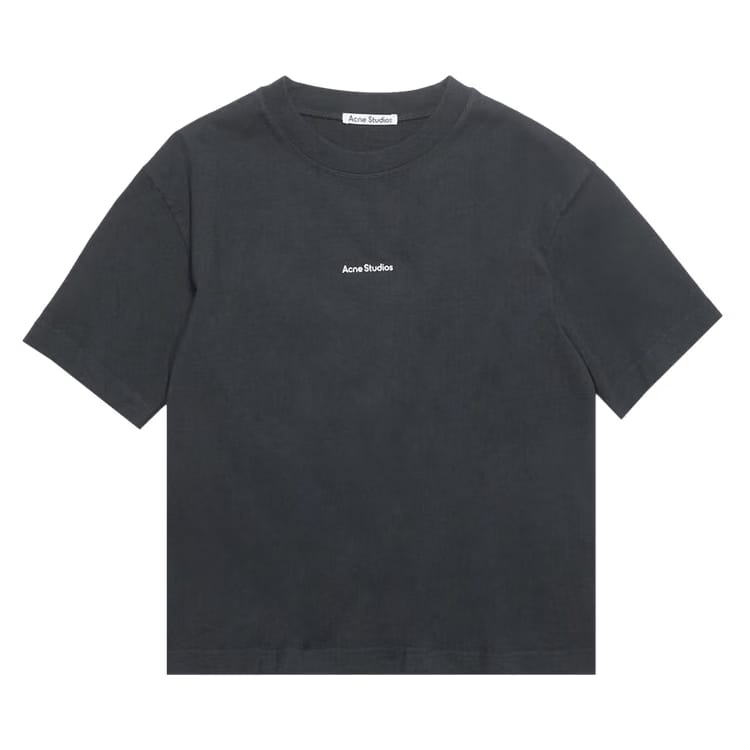 Acne Studios Logo T-Shirt Black
