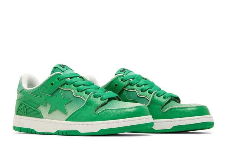 BAPE Sk8 Sta #4 Green Gradient