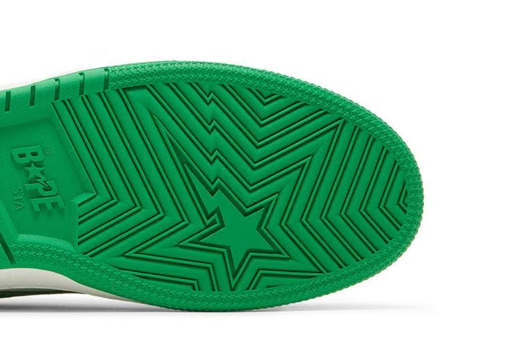 BAPE Sk8 Sta #4 Green Gradient