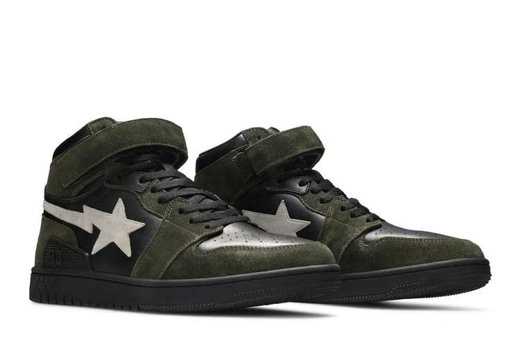 BAPE Block Sta High Dark Grey