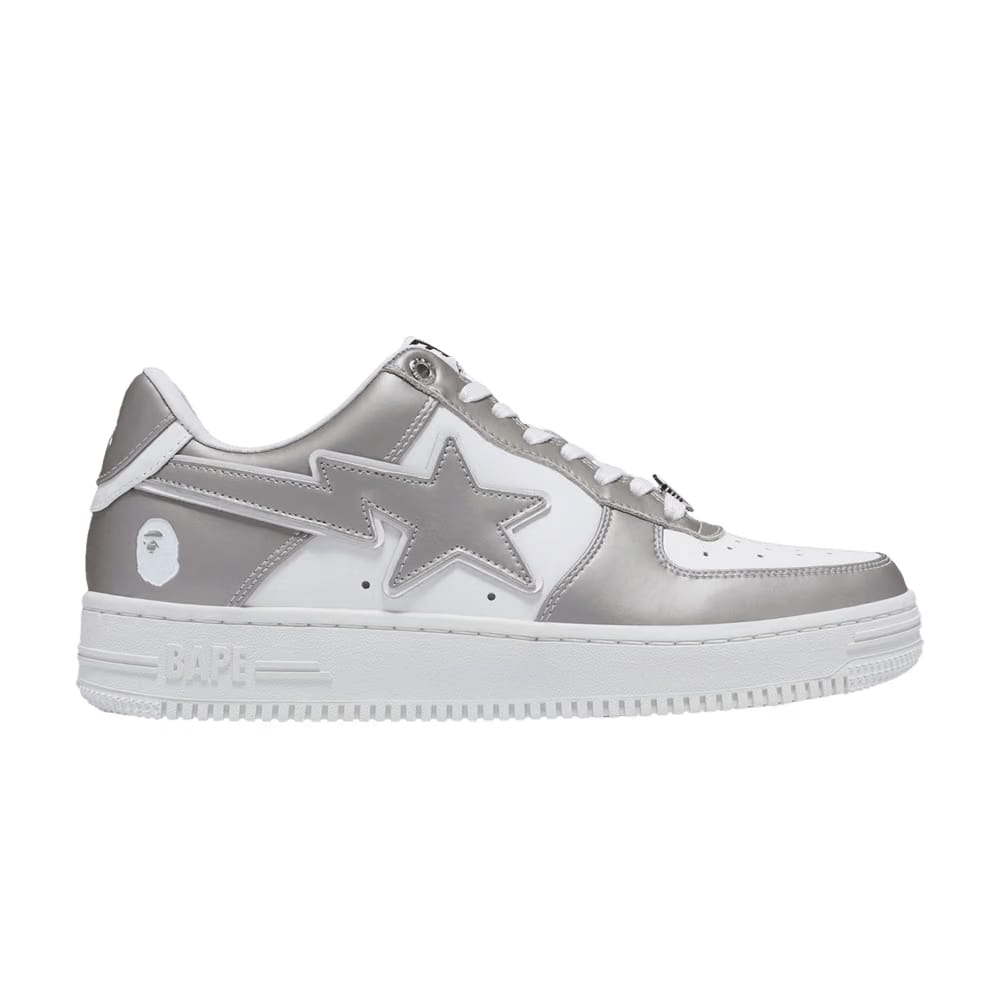 Wmns Bapesta #4 'Silver'