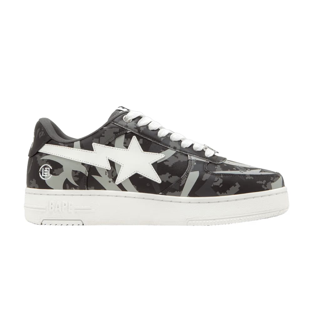 CLOT x Bapesta Trial Camo