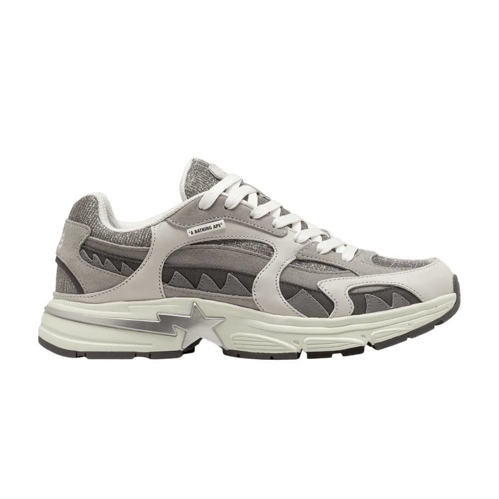 BAPE Shark Sta #1 M2 Silver