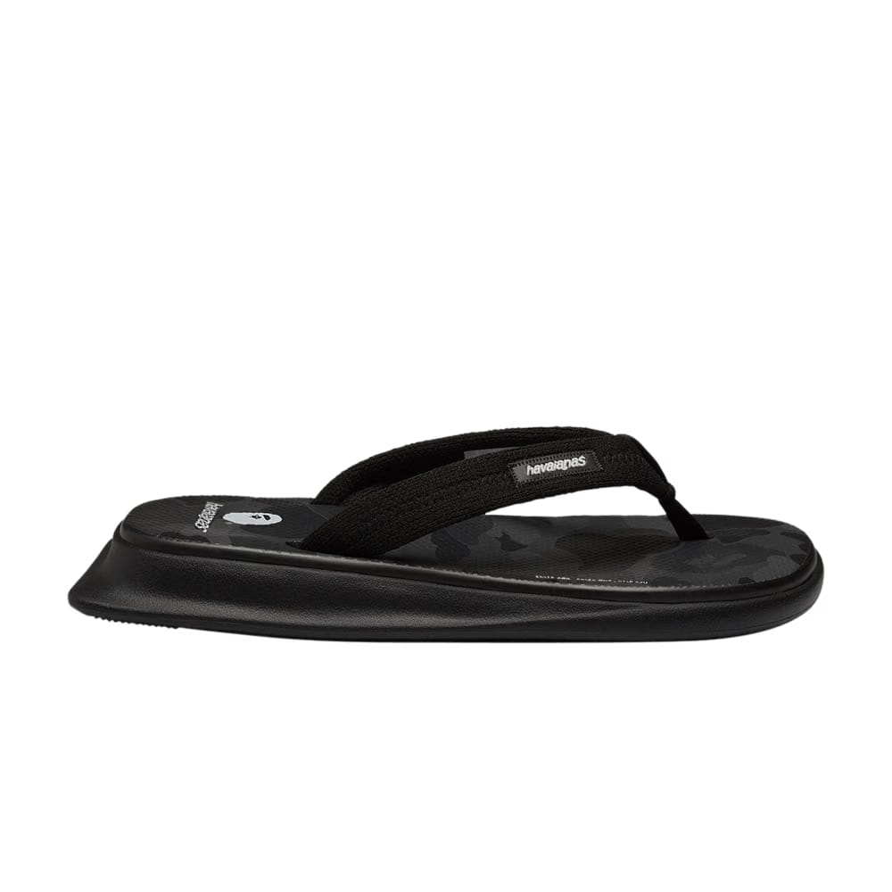 BAPE x Havaianas Tradi Zori Flip Flops Black Camo