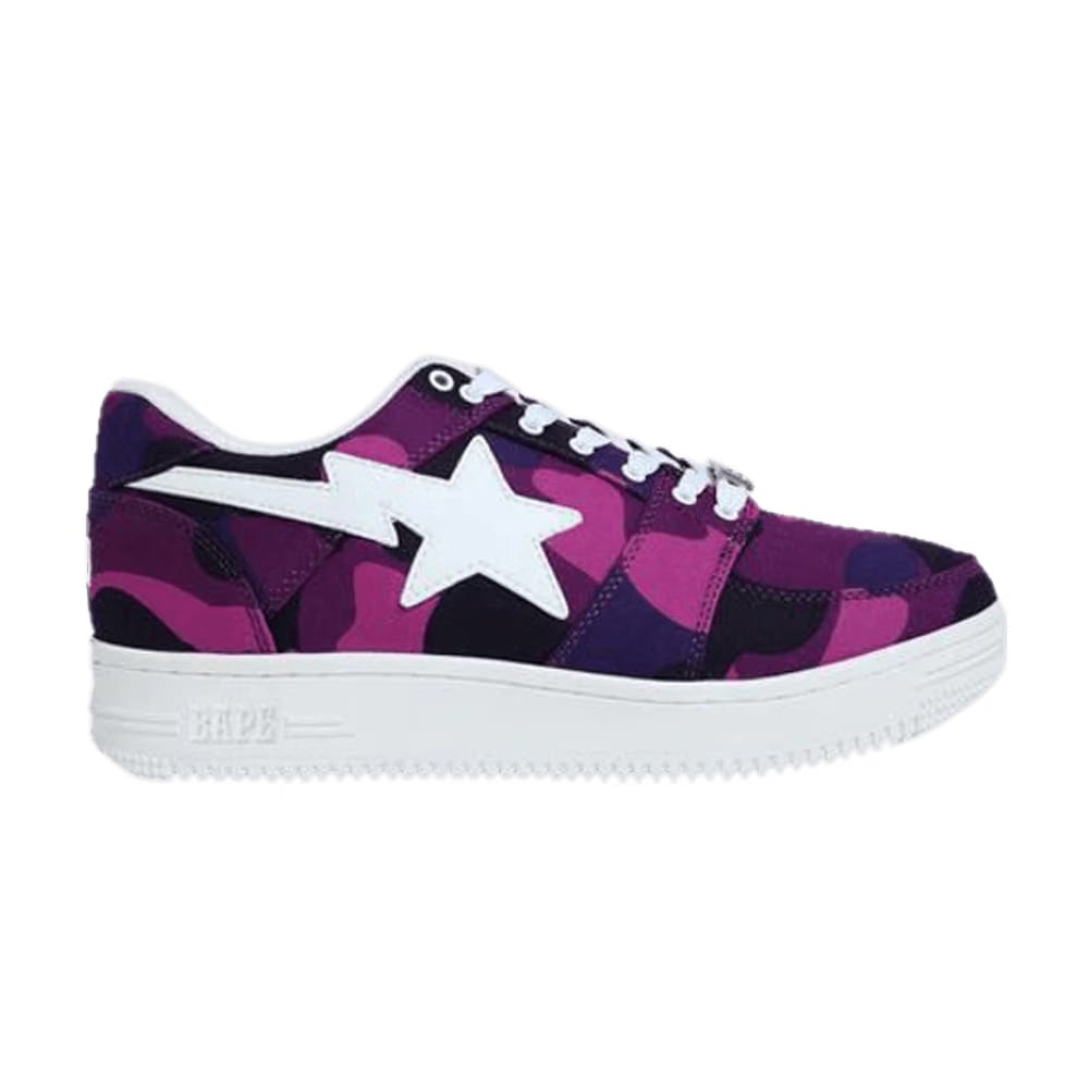 Bapesta M2 Low Purple Camo
