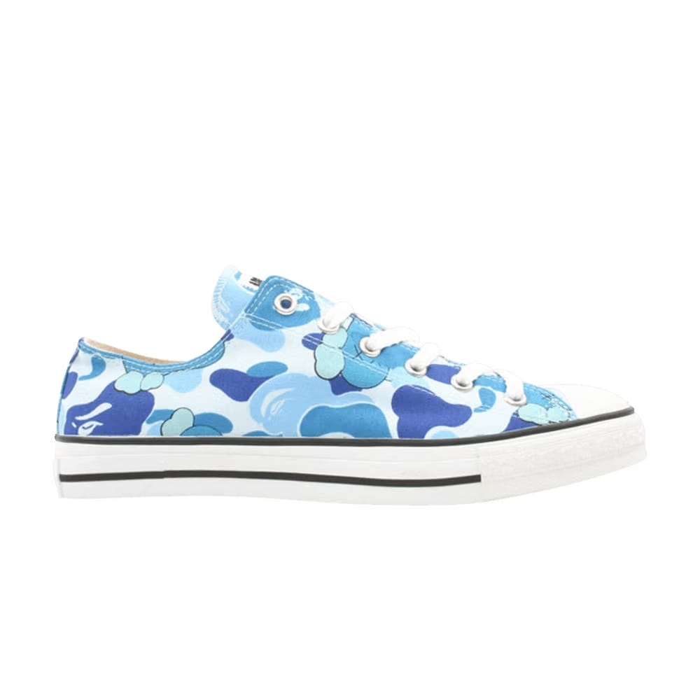 Bapesta FS-010 Canvas Low Blue