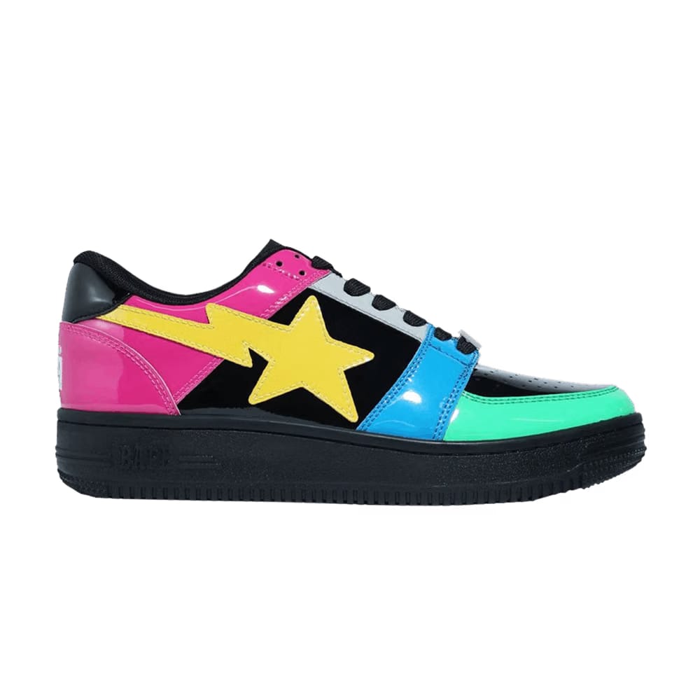 Bapesta Low M2 Crazy Black