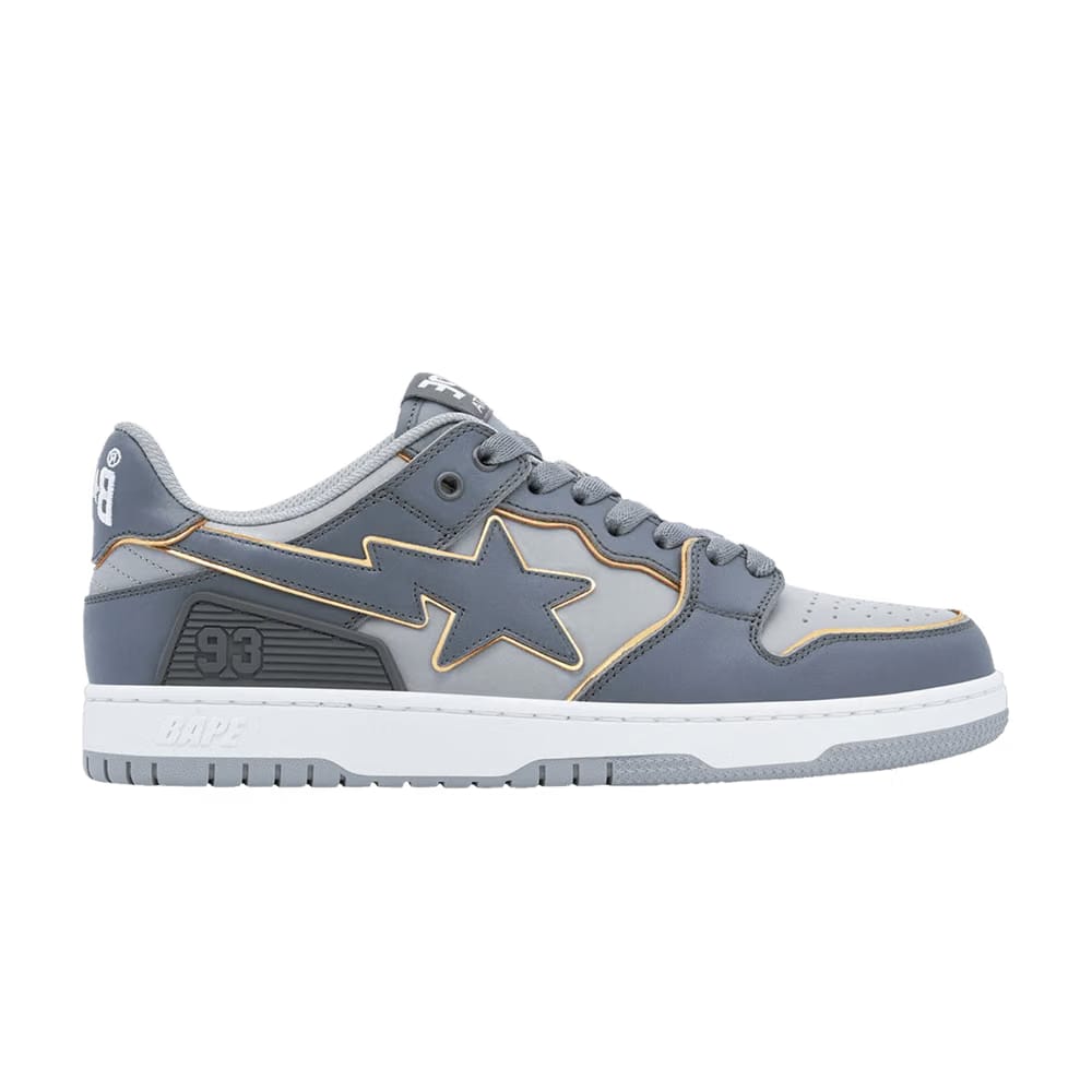 BAPE Wmns Sk8 Sta #3 L 'Gray Gold'