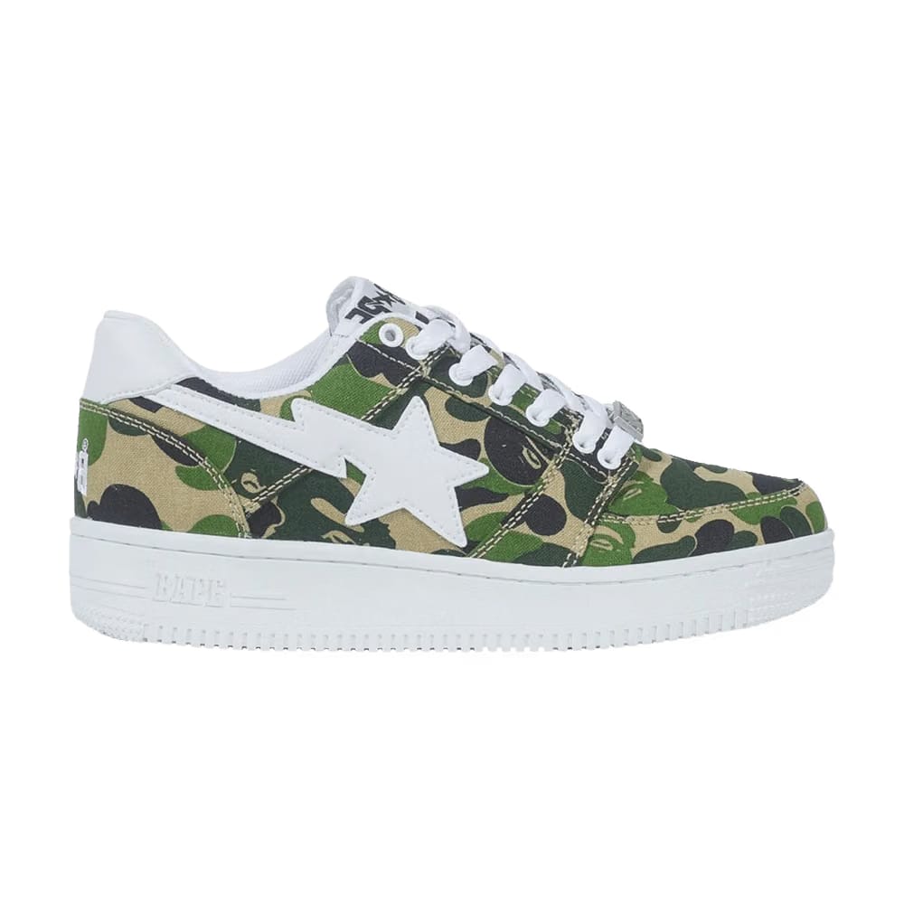 Wmns Bapesta Low 'ABC Camo - Green'