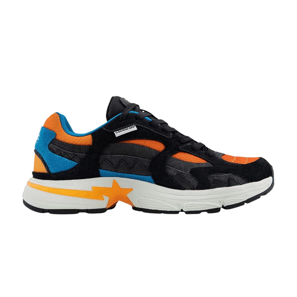 BAPE Shark Sta #2 Black Orange Blue