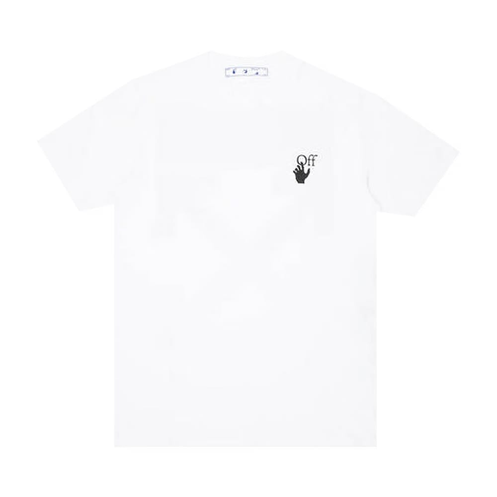 Off White Slim Fit Degrade Arrows T-Shirt White