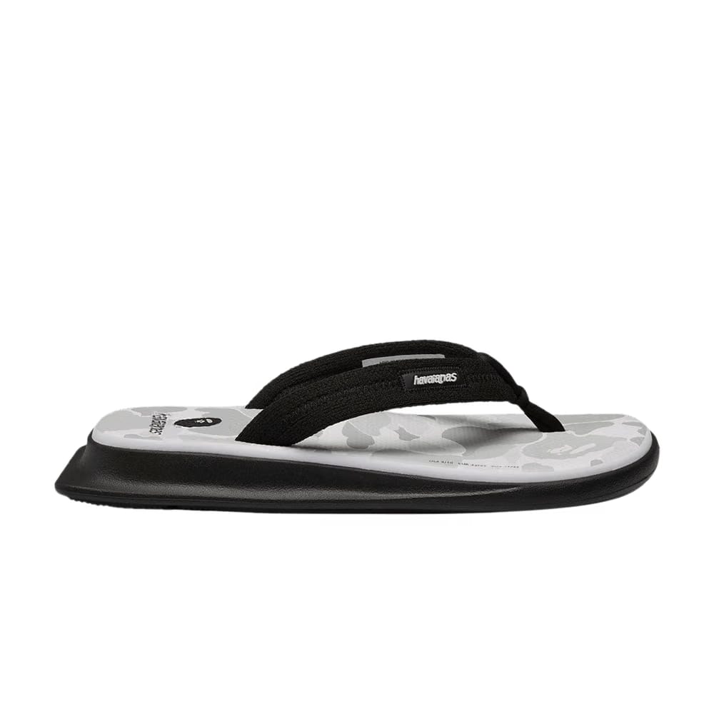 BAPE x Havaianas Tradi Zori Flip Flops White Camo