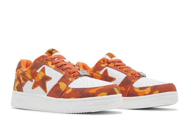 Heron Preston x Bapesta ABC Camo - Orange