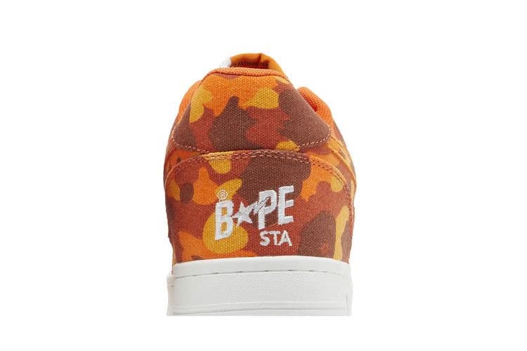 Heron Preston x Bapesta ABC Camo - Orange