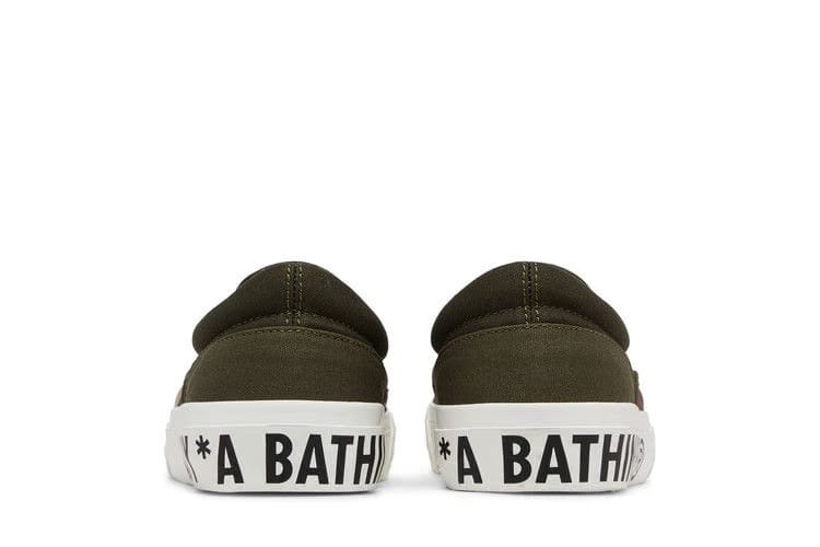 BAPE AAPE Slip-On Green Camo