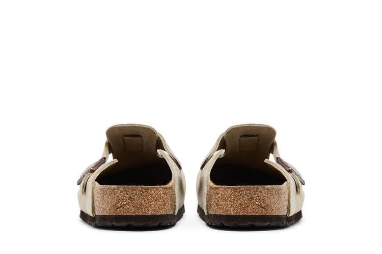 Birkenstock Boston Suede Leather Taupe