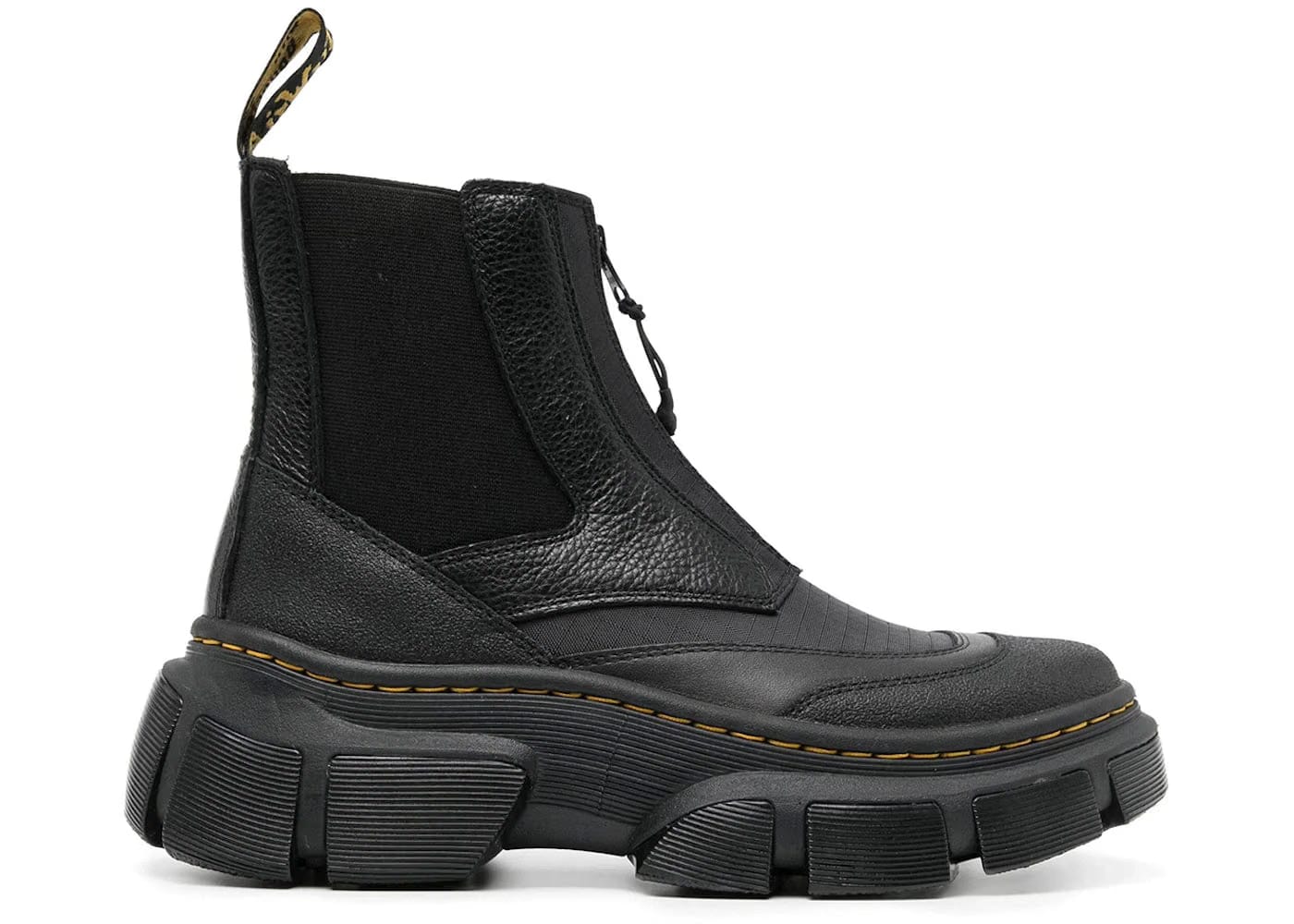 2976 Beta DMXL Platform Chelsea Boot Black