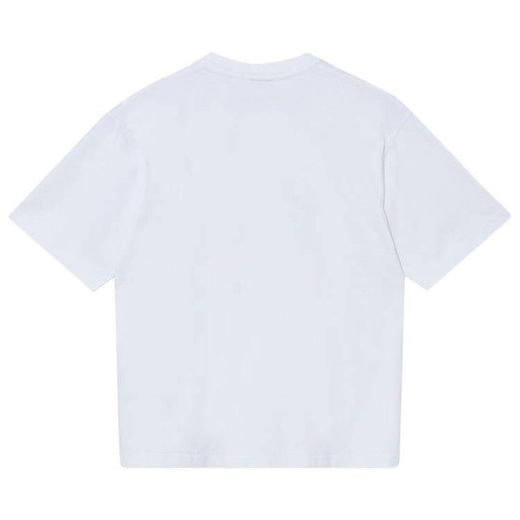 Jacquemus Caudro Shorts-Sleeve T-Shirt White
