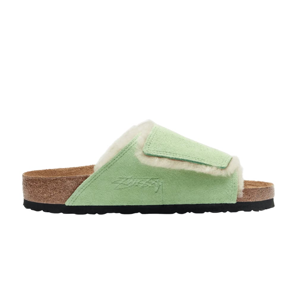 Stussy x Birkenstock Solana Washed Green