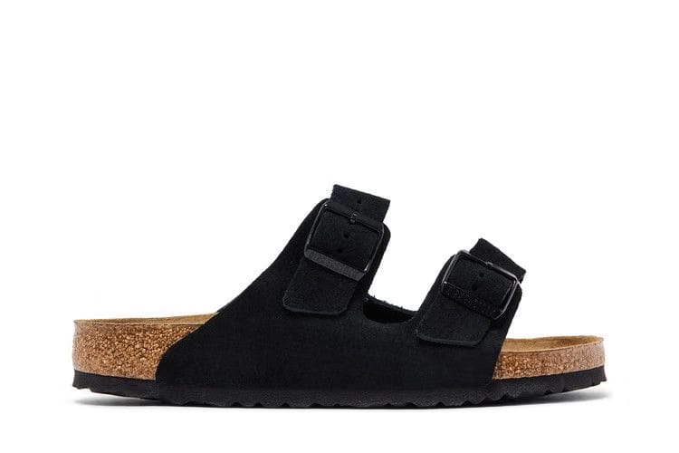 Birkenstock Arizona Soft Footbed Suede Black