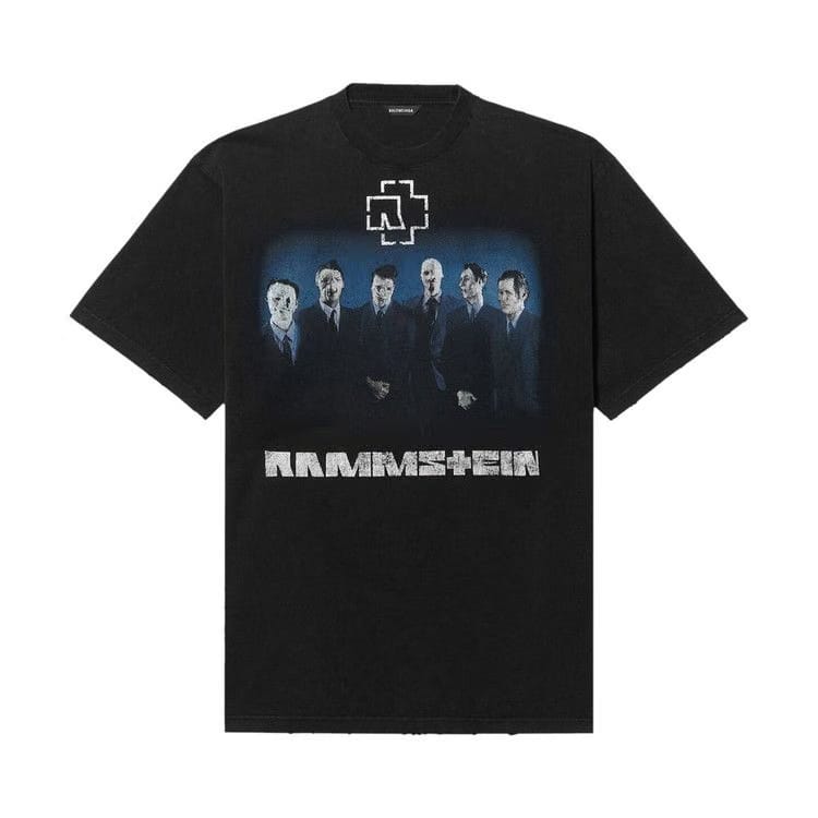 Balenciaga Shorts-Sleeve T-Shirt Black