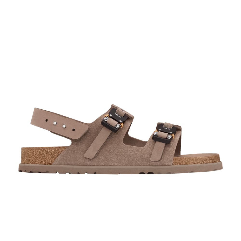 Dior x Birkenstock Milano Sandal Brown