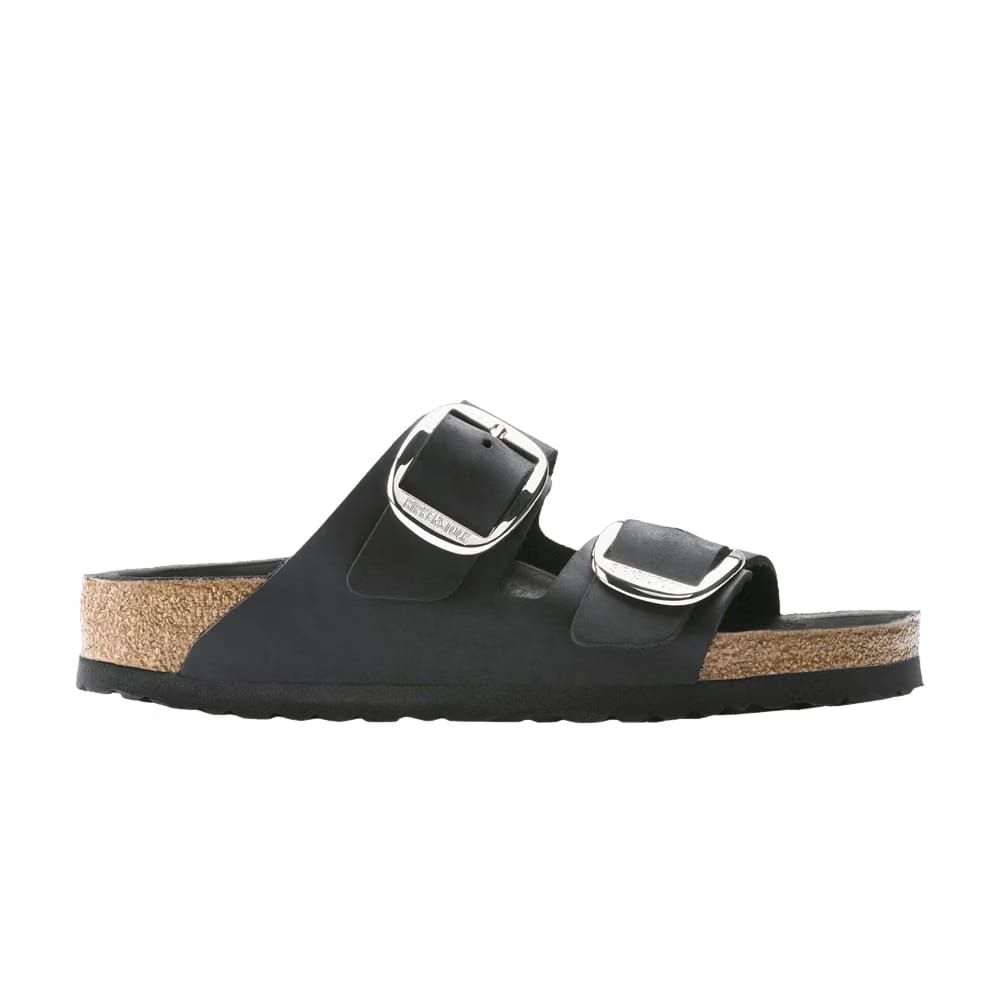 Birkenstock Arizona Big Buckle Oiled Leather Narrow Black