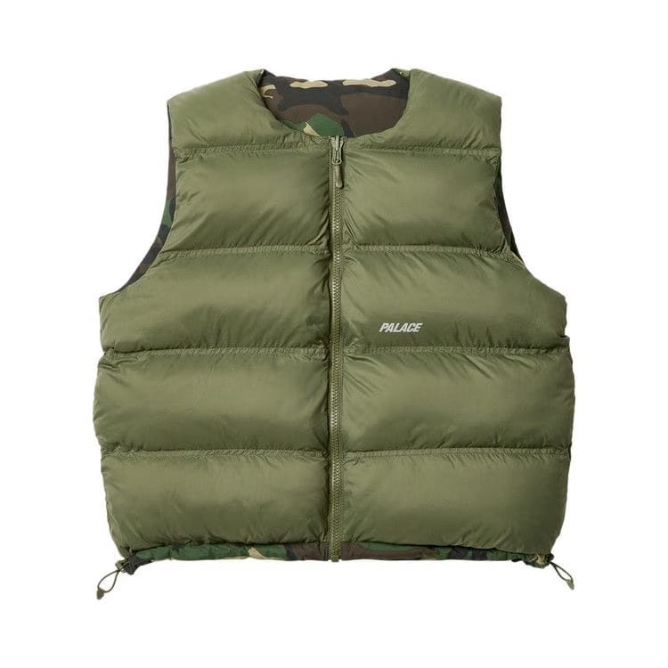 Palace P-Tech Reversible Puffa Vest Camo