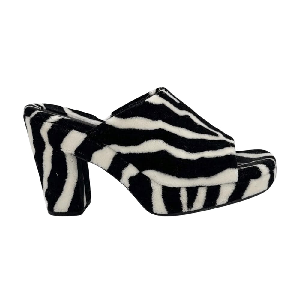 Bottega Veneta Wmns Gleam Sandal 'Zebra'