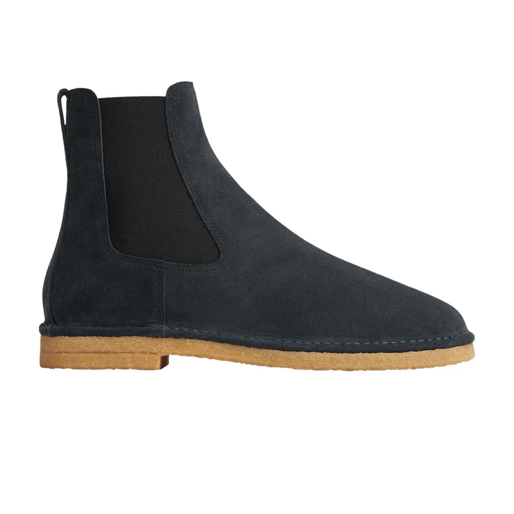 Bottega Veneta Daddy Chelsea Ankle Boot Ardoise