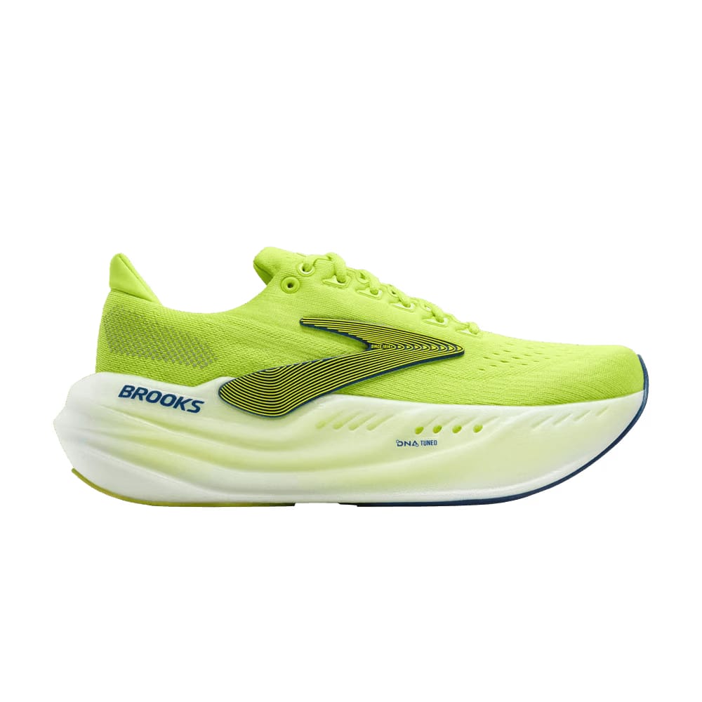 Brooks Glycerin Max Lime Navy Peony