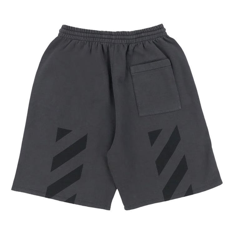 Off-White Diag Stripe Shorts Black
