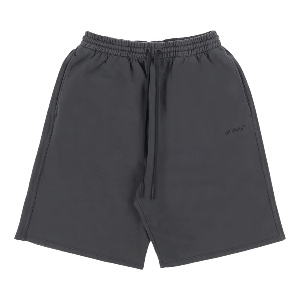 Off-White Diag Stripe Shorts Black