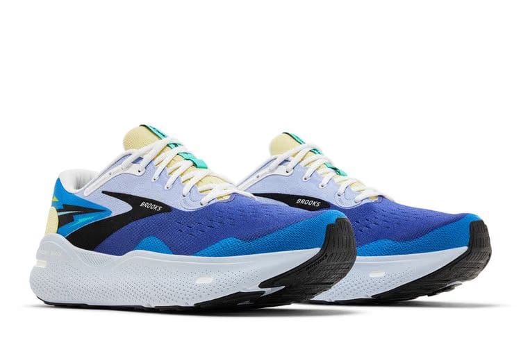 Brooks Ghost Max Blue Yellow