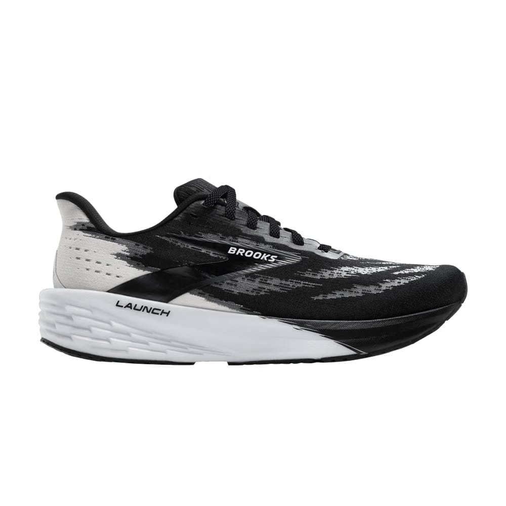 Brooks Wmns Launch 11 'Black White'