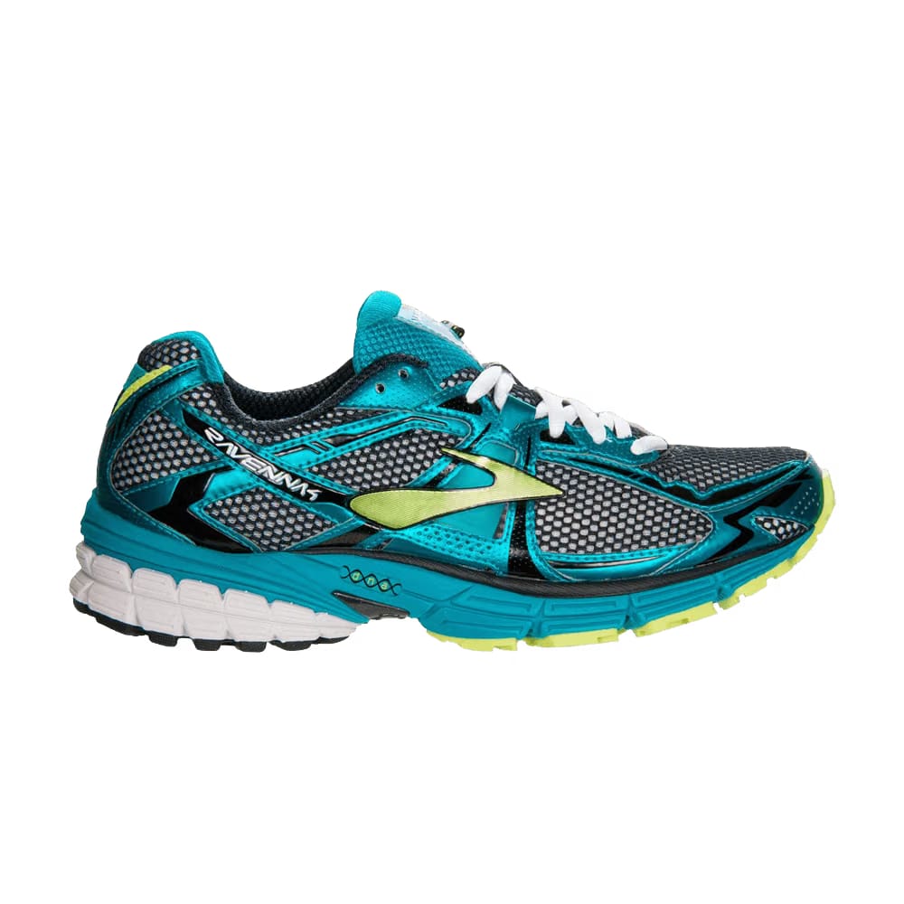 Brooks Wmns Ravenna 4 'Tile Blue Lime Punch'
