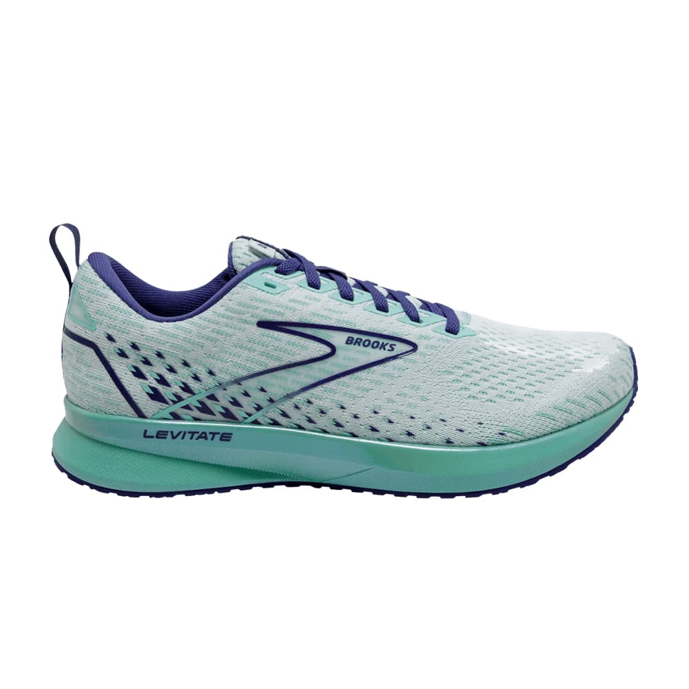 Brooks Wmns Levitate 5 'White Aqua'