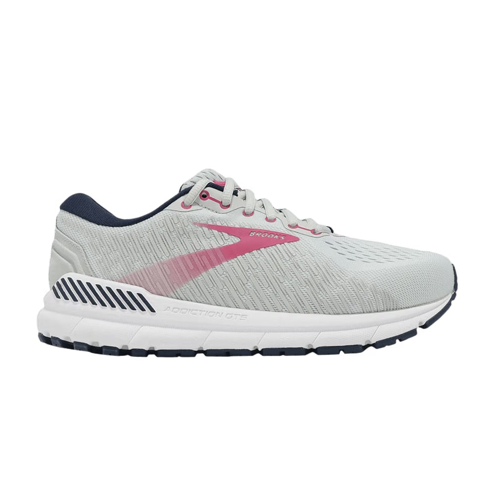 Brooks Wmns Addiction GTS 15 2E Wide 'Oyster Peacoat Lilac Rose'