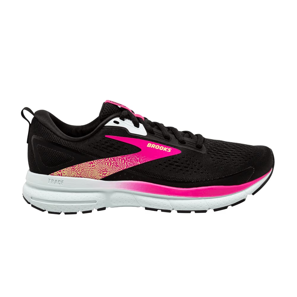 Brooks Wmns Trace 3 'Black Pink Glow'
