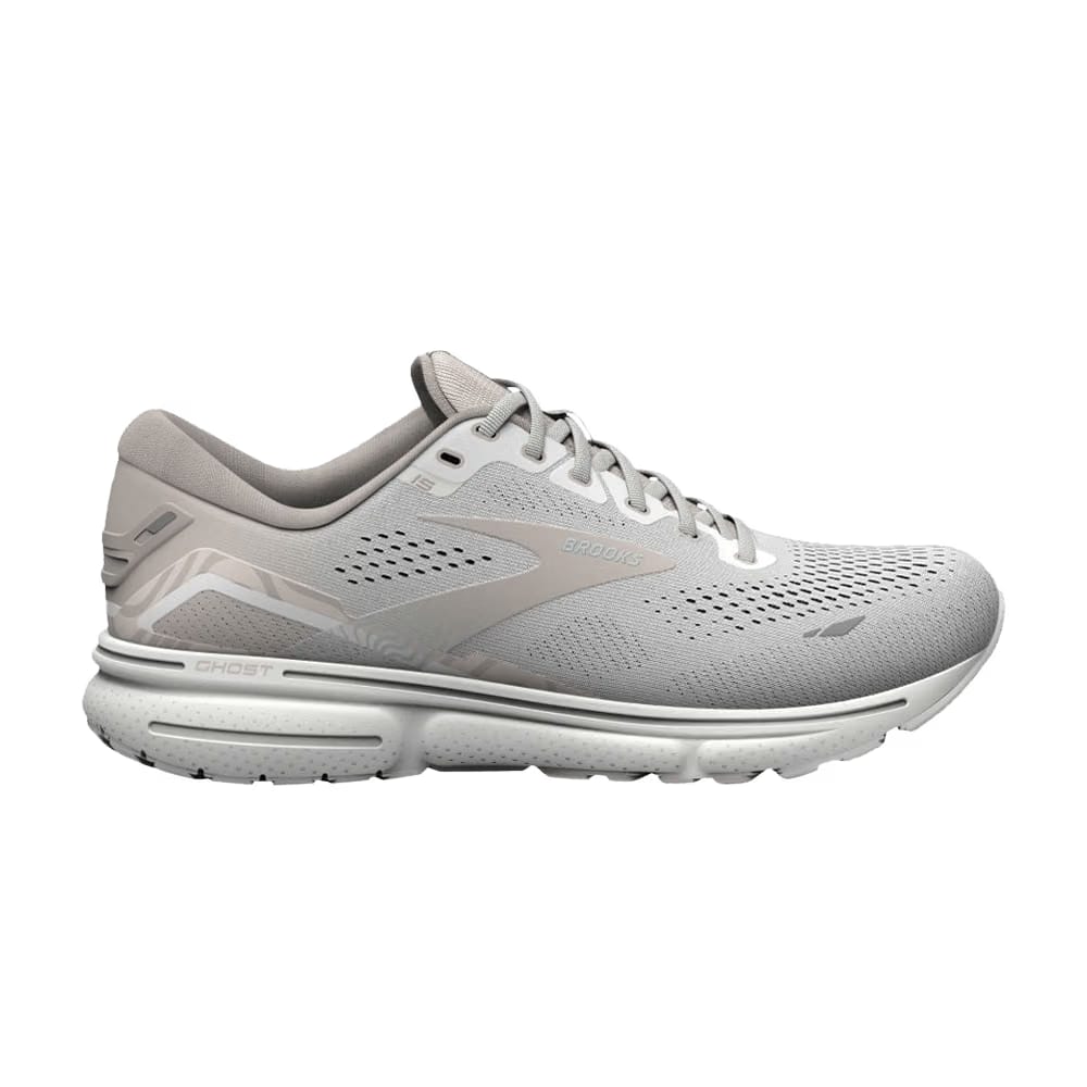 Brooks Wmns Ghost 15 'White Crystal Grey'