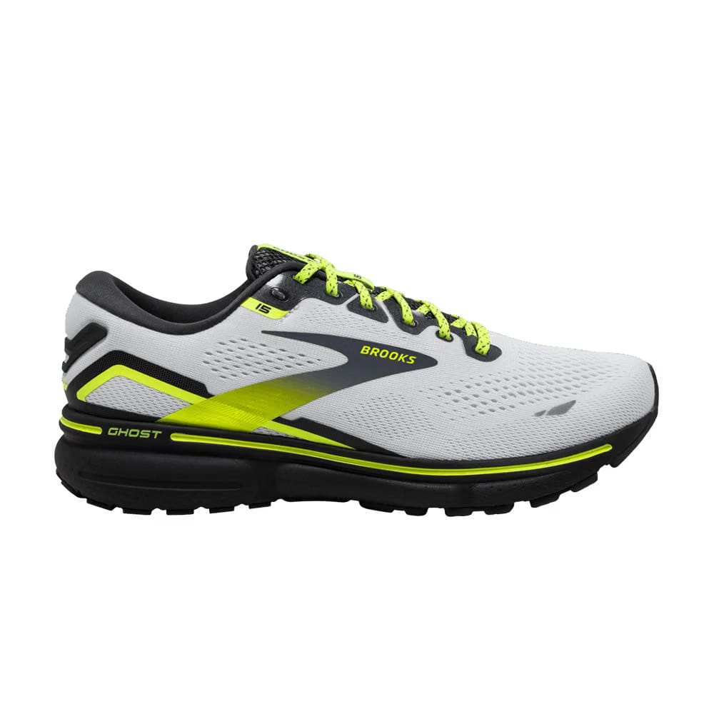 Brooks Ghost 15 White Nightlife