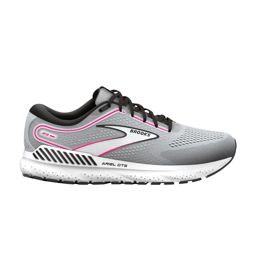 Brooks Wmns Ariel GTS 23 'Grey Pink'