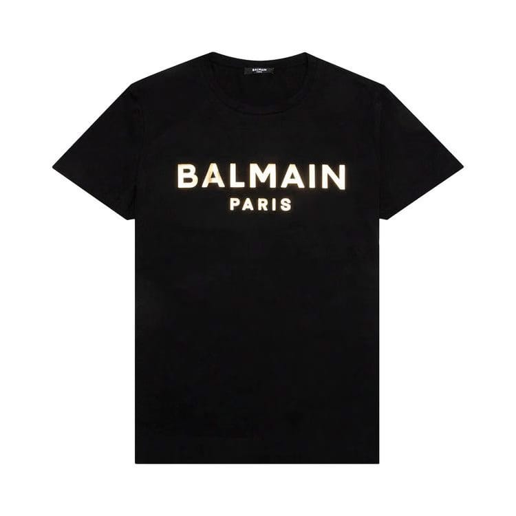 Balmain Foil T-Shirt Noir