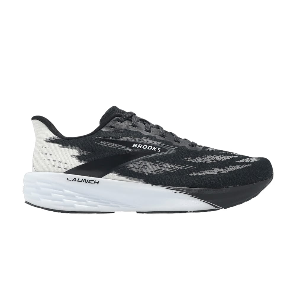 Brooks Launch 11 2E Wide Black White