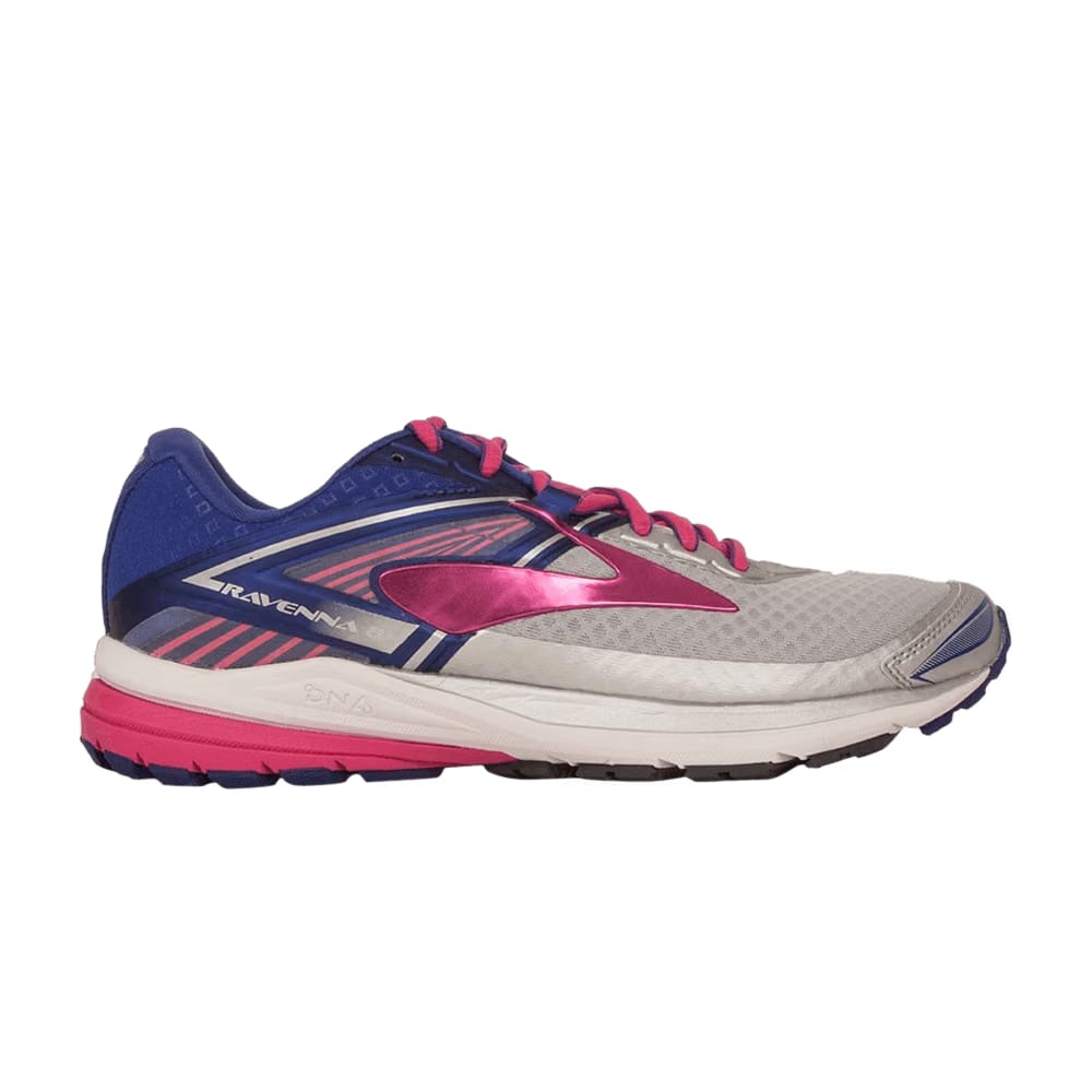Brooks Wmns Ravenna 8 'Silver Clematis Blue Very Berry'