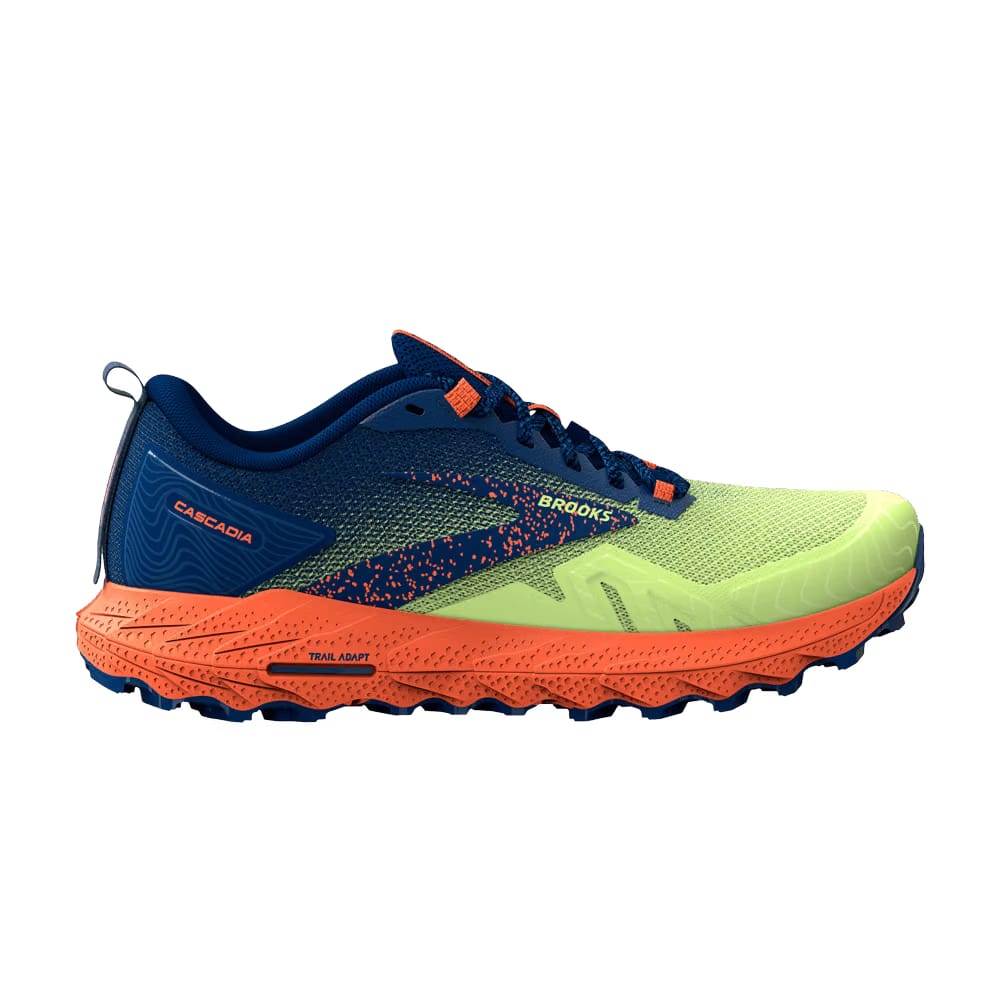 Brooks Cascadia 17 Sharp Green Navy